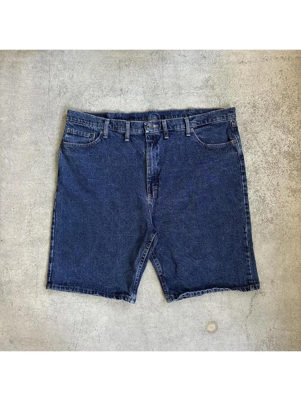 Vintage Y2K Wrangler Blue Carpenter Baggy Denim Jeans Shorts Jorts